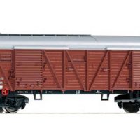 Piko 54751 HO 4-achs. Großraumgüterwagen mit Stirntüren Bauart GGrhts15 DR Ep. III