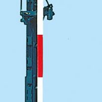 Weinert 0512 HO BS  Hp 0 / Hp 2 beleuchtetes Hauptsignal am 8/10-m-Schmalmast