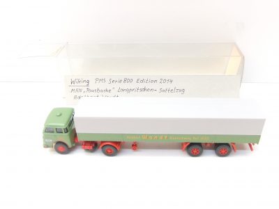 Wiking 193957 HO MAN  Pausbacke Edition 2014 Spedition Adalbert Wandt- Braunschweig