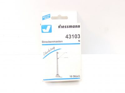 Viessmann 43103  N-Spur  Streckenmasten 10St. – Bild 2