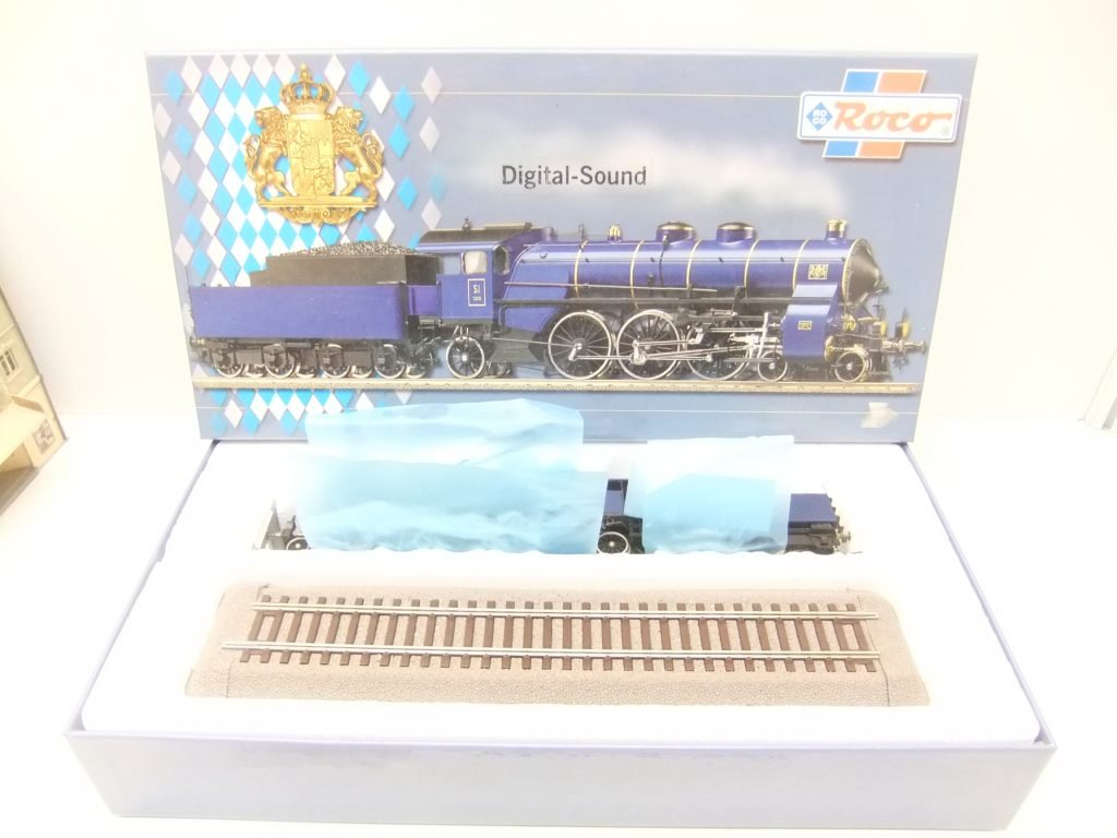 ROCO バイエルン鉄道 S3/6 DCC LokSound 63370 Roco 63370 HO Da-Lok bayr. S3/6 blau Sound-Digital » Modellbahn Nütz