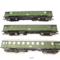 Piko/Schicht HO 3 St. 4-achs. Eilzugwagen DRG Ep.II  3.Kl.