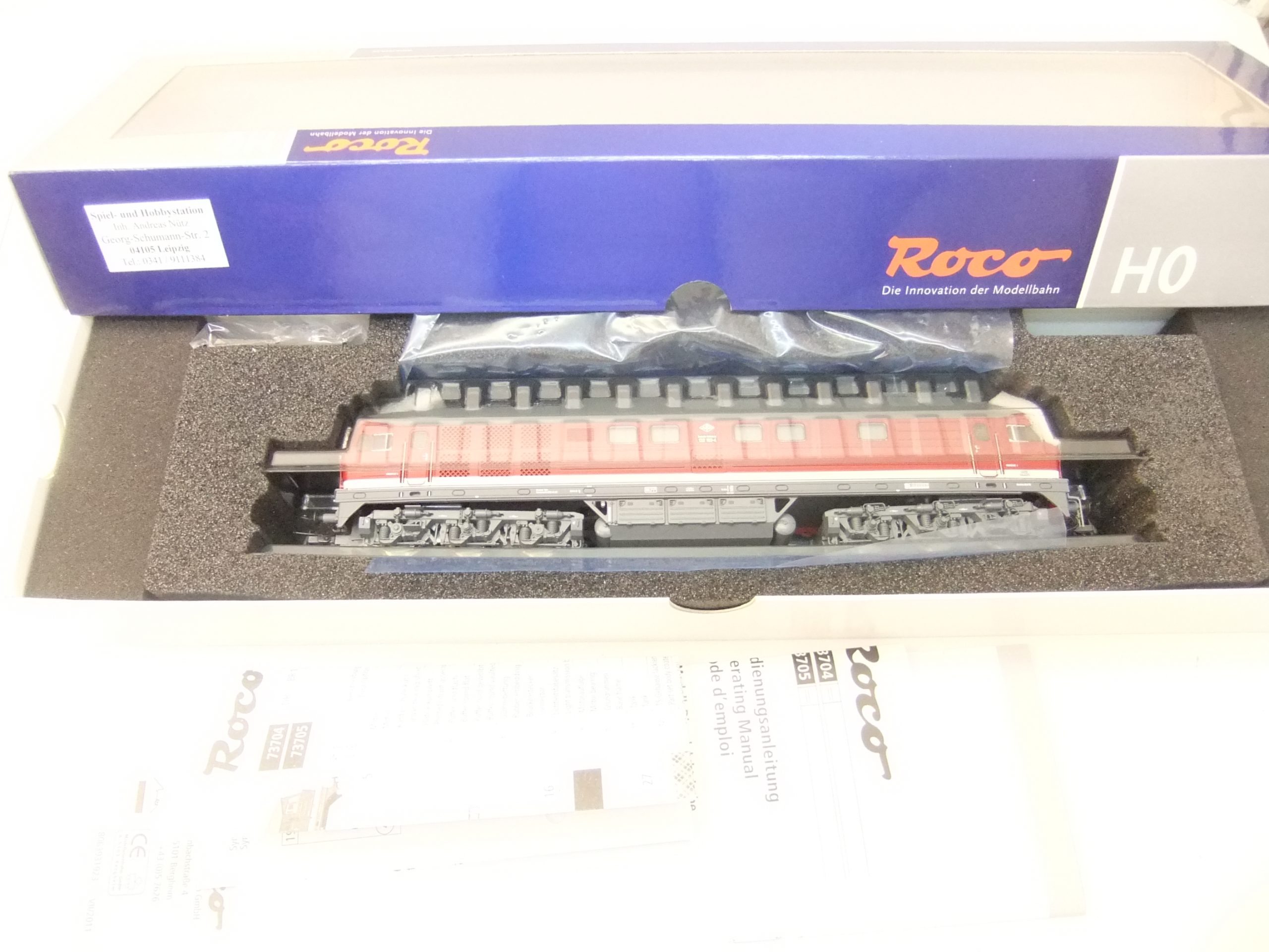 Roco 73705 HO Di-Lok BR 132 193-4 DR Ep.IV Sound-Digital – Bild 2