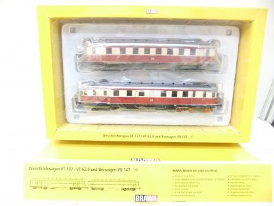 Brawa 44360 HO Trieb-und Beiwagen  VT137/VB 147  DR Ep.III  Sound-Digital