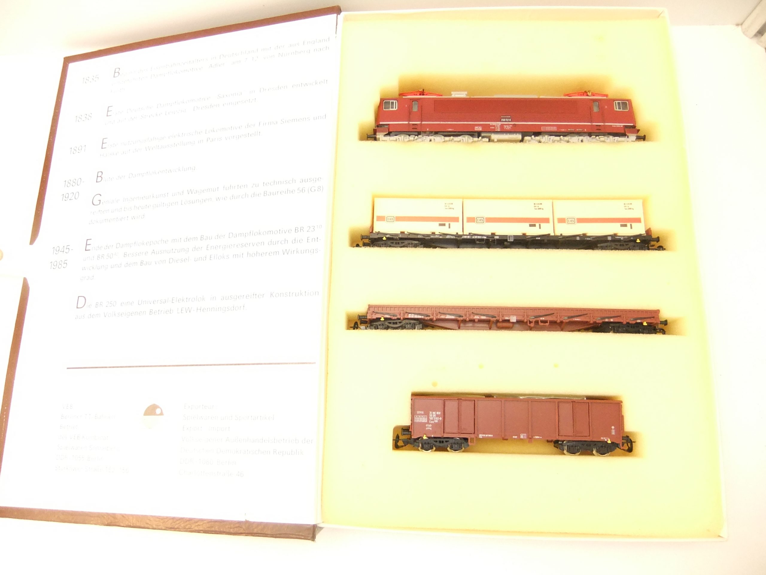 BTTB TT Set 01410 Güterzug-SET "150 Jahre Eisenbahn" – Bild 2