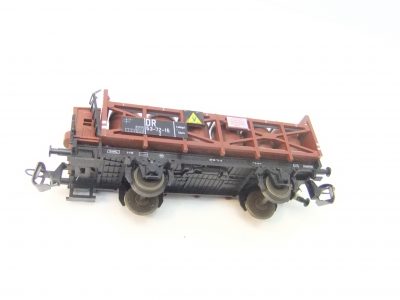 BTTB/Tillig 14441  TT 2-achs. Säuretopfwagen mit Bh  "Ladegut Salzsäure" DR Ep.III – Bild 2