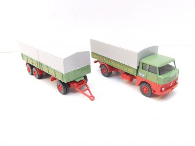 Wiking 206934 HO Henschel HS14 Pritschenlastzug  Spedition Adalbert Wandt- Braunschweig