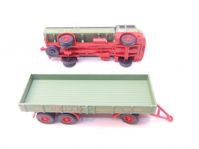 Wiking 206934 HO Henschel HS14 Pritschenlastzug  Spedition Adalbert Wandt- Braunschweig – Bild 3