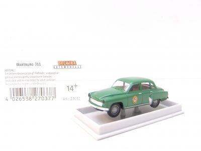 Brekina 27037 HO PKW  Wartburg 311 Limousine  "GST"
