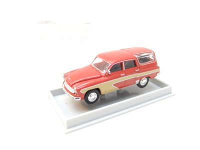 Brekina 27117 HO Wartburg 311  Camping  rot/beige