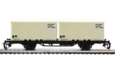 BTTB TT 2-achs. Containerwagen DR Ep.IV