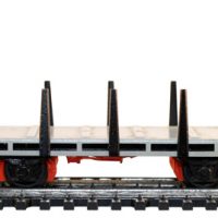 BTTB/Zeuke TT 2-achs. Schienentransportwagen (10 Stahlrungen)