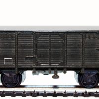 Zeuke TT Ged. Güterwagen Flachdach  SNCF Ep.III