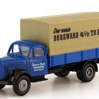 Brekina 4500 HO LKW Borgward B 4500 2achs Pritsche/Plane „Franz Fritz Fernverkehr“ Bremen