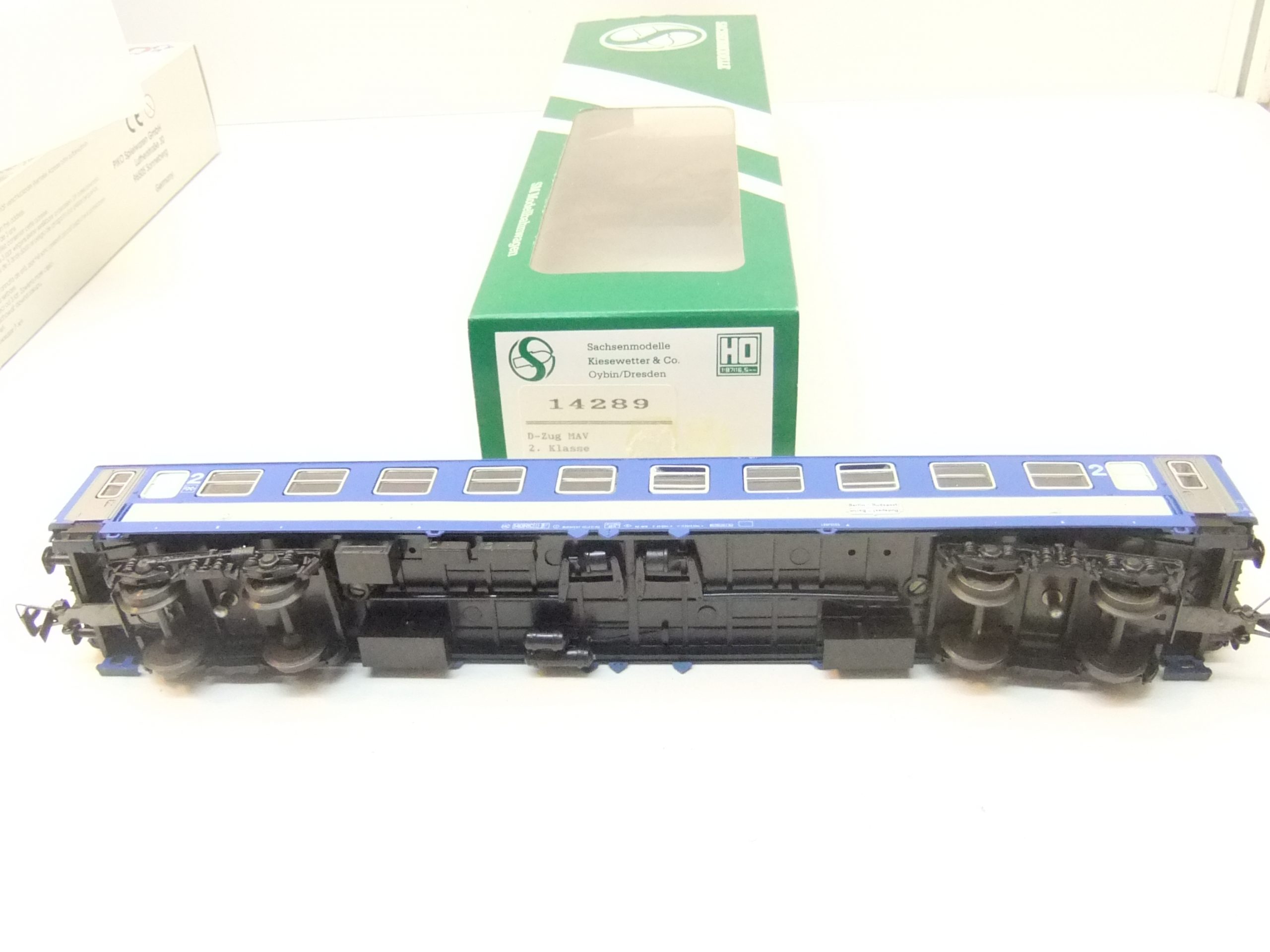 Sachsenmodell 14289 HO 4-achs. Y-D-Zugwagen MAV 2.Kl. Ep.IV – Bild 2