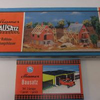 Mamos Konvolut HO/TT  1 Rohbausiedlungshaus und eine Garage