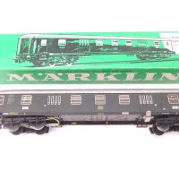Märklin 4044 HO D-Zug Gepäckwagen DB mit Schlusslichtern + Innenbeleuchtung