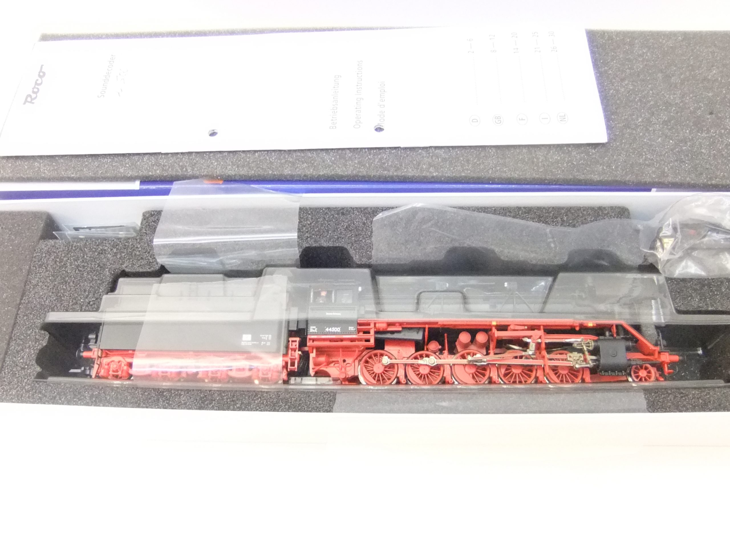 Roco 72233 HO Da-Lok BR 44 500 DR Ep.III Öl Sound-Digital – Bild 2