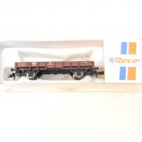 Roco N-Spur 2-achs.Flachwagen mit Ladegut DB Ep.IV