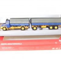 Herpa/Albedo 150996 HO  LKW  MAN F8 Hauber   Lastzug
