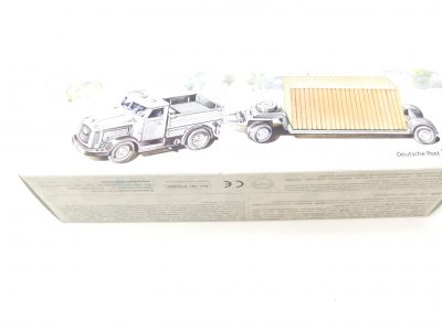 BUB 010462 Kaeble Schlepper mit beladenen Tieflader "Edition Deutsche Post" – Bild 2