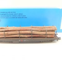 Bramos 3505 HO  Flachwagen Rmmp mit Ladegut DR Ep.III