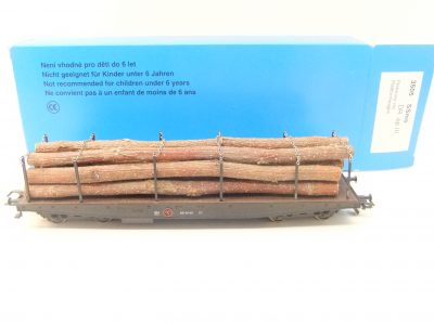Bramos 3505 HO  Flachwagen Rmmp mit Ladegut DR Ep.III