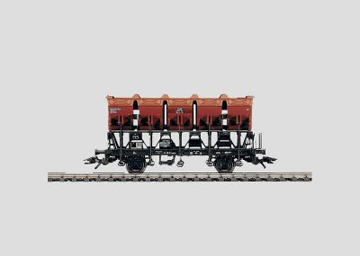 Märklin 4635 HO 2-achs. Muldenkippwagen DB Ep.IV