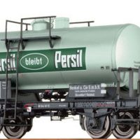 Brawa 48849 HO 2-achs. Kesselwagen mit Bremserbühne DB „Persil“