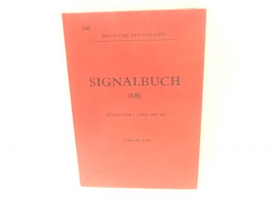 Deutsche Reichsbahn  Signalbuch  (SB)  Ausgabe  1958