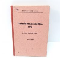 Deutsche Reichsbahn  Fahrdienstvorschriften (FV)  Ausgabe 1954