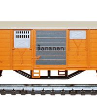 BTTB  TT  2-achs. ged. Güterwagen DB Ep.IV „Bananen“
