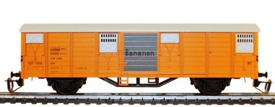 BTTB  TT  2-achs. ged. Güterwagen DB Ep.IV "Bananen"