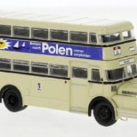 Brekina 61204 HO IFA Bus Do 56 Bus 1960 BVG „Reisen nach Polen“