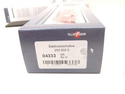 Tillig 04333 TT  E-Lok BR 250 002-3  DR  Ep.IV   SONDERSERIE – Bild 3