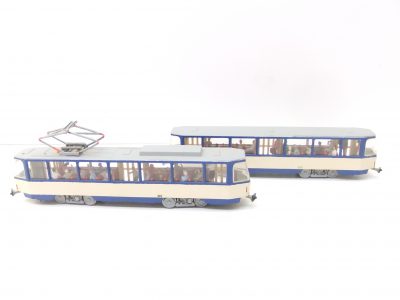 Herrmann & Partner 22081D HO Straßenbahn Tatra Kt4d "Leipziger Verkehrsbetriebe" – Bild 2