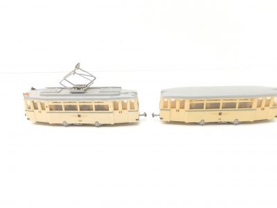 Herrmann&Partner HO Straßenbahn mit Beiwagen Bauart ET54/EB54 "Leipziger Verkehrsbetriebe" – Bild 2