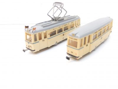 Herrmann&Partner HO Straßenbahn mit Beiwagen Bauart ET54/EB54 "Leipziger Verkehrsbetriebe" – Bild 3