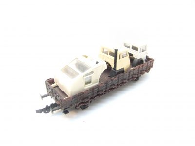 Roco 46031 HO 2-achs. Rungenwagen DB Ep.IV mit Beladegut