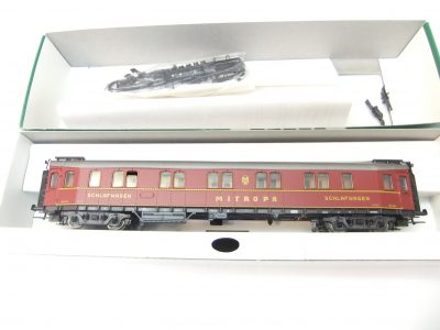 Sachsenmodelle 14203 HO 4-achs."Mitropa" Schlafwagen DR Ep.II