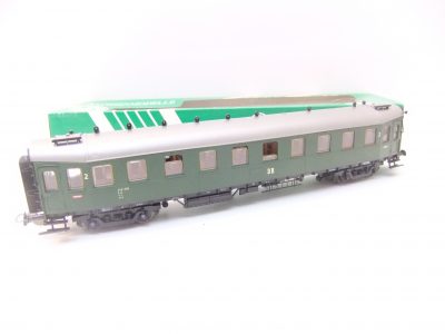 Sachsenmodelle 14202B HO 2. Klasse D-Zug Hechtwagen DR Ep.III  LED Innenbeleuchtung – Bild 2