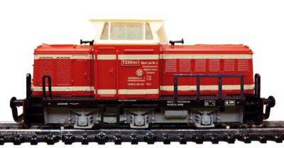 Zeuke/BTTB TT  Dieselrangierlok T 334 -0508 CSD /III  rot Werklok Nr. 4
