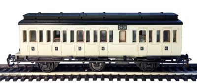 BTTB TT 3-achs. Abteilwagen KPEV 4.Kl.