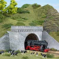 Mamos/Auhagen  HO BS Tunnelportal zweigleisg