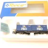 Roco 37502 TT  2-achs.Containerwagen  P&O