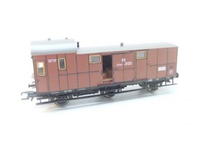 Fleischmann 5810K  HO 3-achs. Gepäckwagen "Erfurt 3120" KPEV