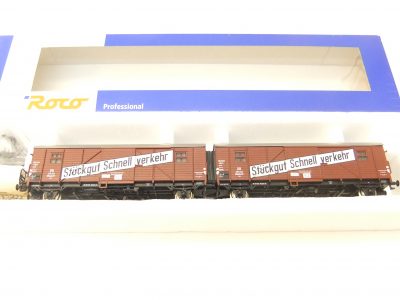 Roco 46121 HO Leigeinheit DB 'STÜCKGUT SCHNELLVERKEHR' Gllmghs 37