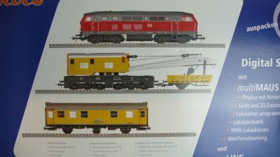 Roco 51231 HO Digital-Startset  Di-Lok BR 218 DB Ep.IV  mit Bauzug