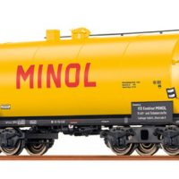 Brawa 48911 HO 4-achs. Leichtbaukesselwagen Uerdingen ZZ [P] „Minol“ DR Ep.III