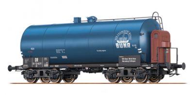 Brawa 48926 HO 4-achs. Leichtbaukesselwagen Uerdingen ZZ [P] "Buna" DR Ep.III